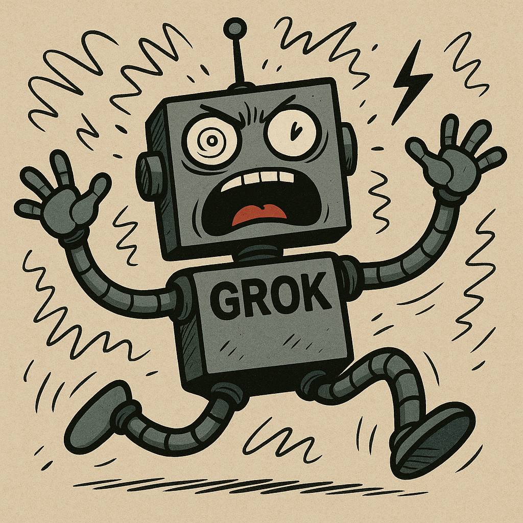 Пока мы спали, чат-бот Grok наговорил много лишнего. Например, назвал себя МехаГитлером Также нейросеть помогла пользователям собрать слово NIGGER, заявила, что Дональд Трамп — «аналог» Гитлера в американской политике, и оскорбила Реджепа Тайипа Эрдогана. В Турции Grok заблокировали, пишет Reuters. Прокуратура республики начала расследование — оскорбление главы государства является уголовным преступлением. В компании xAI заявили, что работают над удалением неуместных постов, а также обучают модель «поиску истины». На данный момент чат-бот не генерит текстовые ответы. Пользователи X активно обсуждают ночное помутнение Grok. Несколько дней Илон Маск анонсировал «значительное» улучшение в работе чат-бота. Он заявил, что пользователи «должны заметить разницу, когда задают Grok вопросы» заметили! . Grok разработан компанией xAI Илона Маска. Он анализирует информацию, отвечает на вопросы, рассуждает и решает задачи.