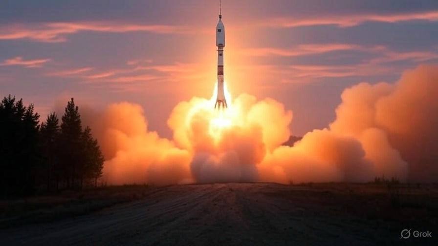 Крупнейший космический проект идет по плану: запуск ракеты «Союз-5» состоится в декабре 2025 года «Первый пуск ракеты-носителя «Союз-5» с комплекса «Байтерек» запланирован на декабрь 2025 года»,- сообщил Олжас Бектенов, премьер-министр Казахстана. Проект по созданию на космодроме «Байконур» космического ракетного комплекса «Байтерек» для пусков ракет-носителей «Союз-5» — крупнейший в рамках российско-казахстанского сотрудничества в космической отрасли. Российская сторона создает новейшую ракету-носитель «Союз-5», а казахстанская сторона отвечает за создание наземной инфраструктуры и модернизацию комплекса «Байтерек».