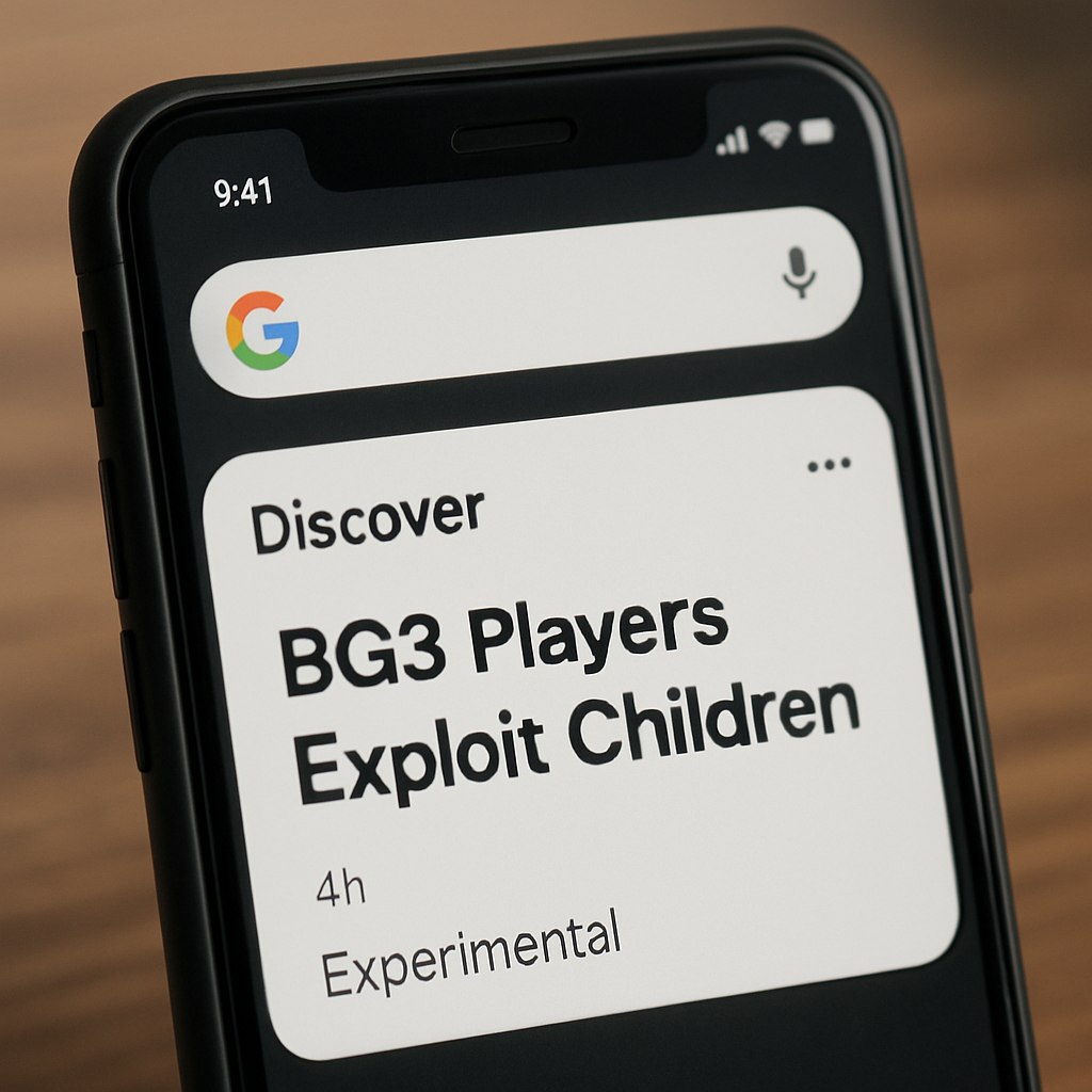 Google начинает экспериментировать с заменой заголовков новостей на искусственно сгенерированные кликбейтные фразы В рамках тестирования на платформе Google Discover пользователи уже начали замечать такие заголовки как Игроки BG3 эксплуатируют детей Хотя некоторые заголовки выглядят приемлемо такие как Модель оригами выигрывает приз или Hyundai Kia увеличивают долю на рынке многие из них создают недоумение и могут вводить в заблуждение PRO AI OFFICIAL