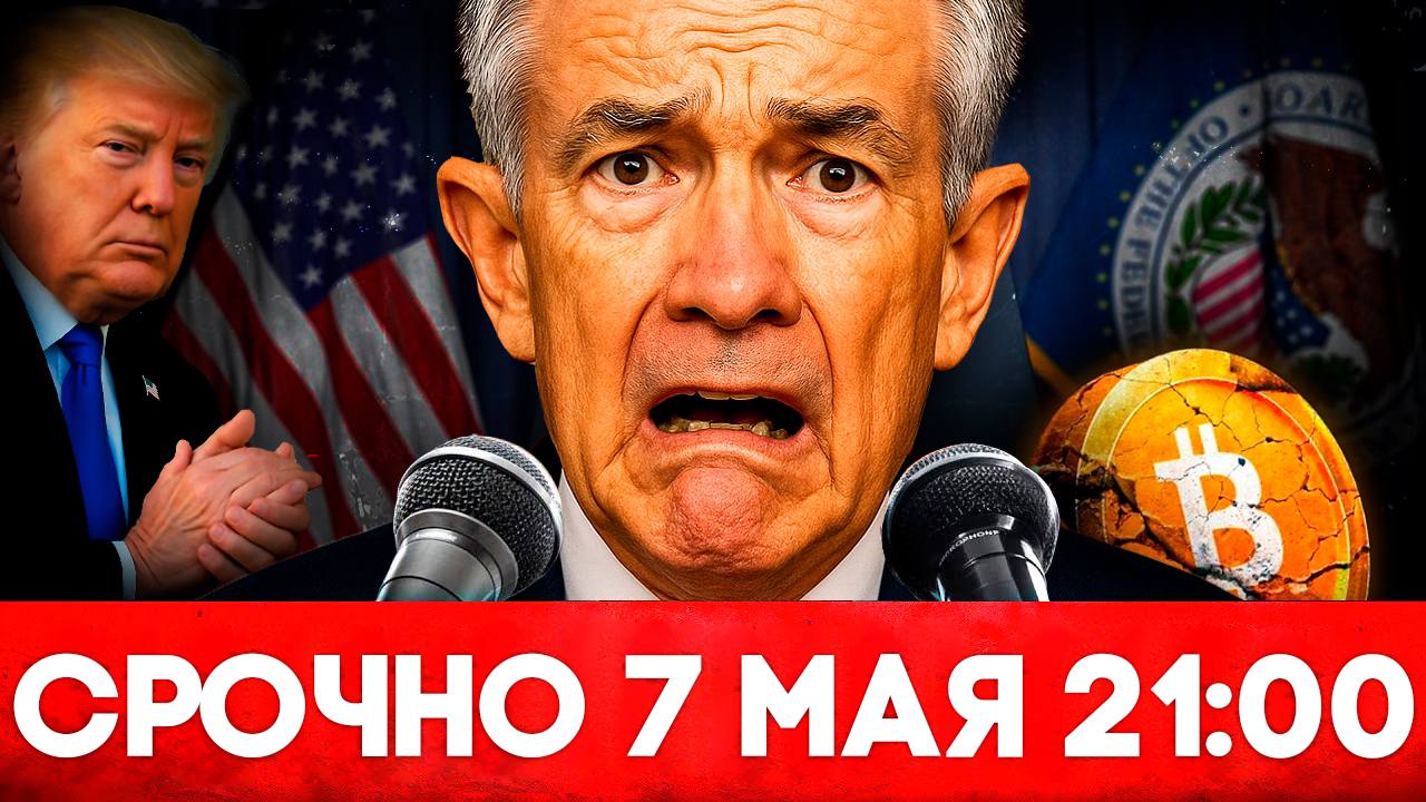 Через 24 Часа! ФРС Решит Судьбу Биткоина и Доллара Через 24 часа — судьбоносное заседание ФРС! Ставки, инфляция, экономика на грани, а на сцену выходит Джером Пауэлл. Что он скажет ? Это первое заседание после того, как Трамп обострил торговую войну с Китаем и ввел тарифы против всего мира. И хотя все уверены, что ставки останутся без изменений, рынок замер в ожидании выступления Пауэлла. Важно: В прошлый раз, когда экономика США падала, ФРС начала снижать ставку и Биткоин улетел в космос. Сейчас ставки высоки — и инвесторы бегут в гособлигации. Но если Пауэлл намекнет на скорое смягчение политики — ликвидность зальет рынок, и крипта снова вырастет. , ,