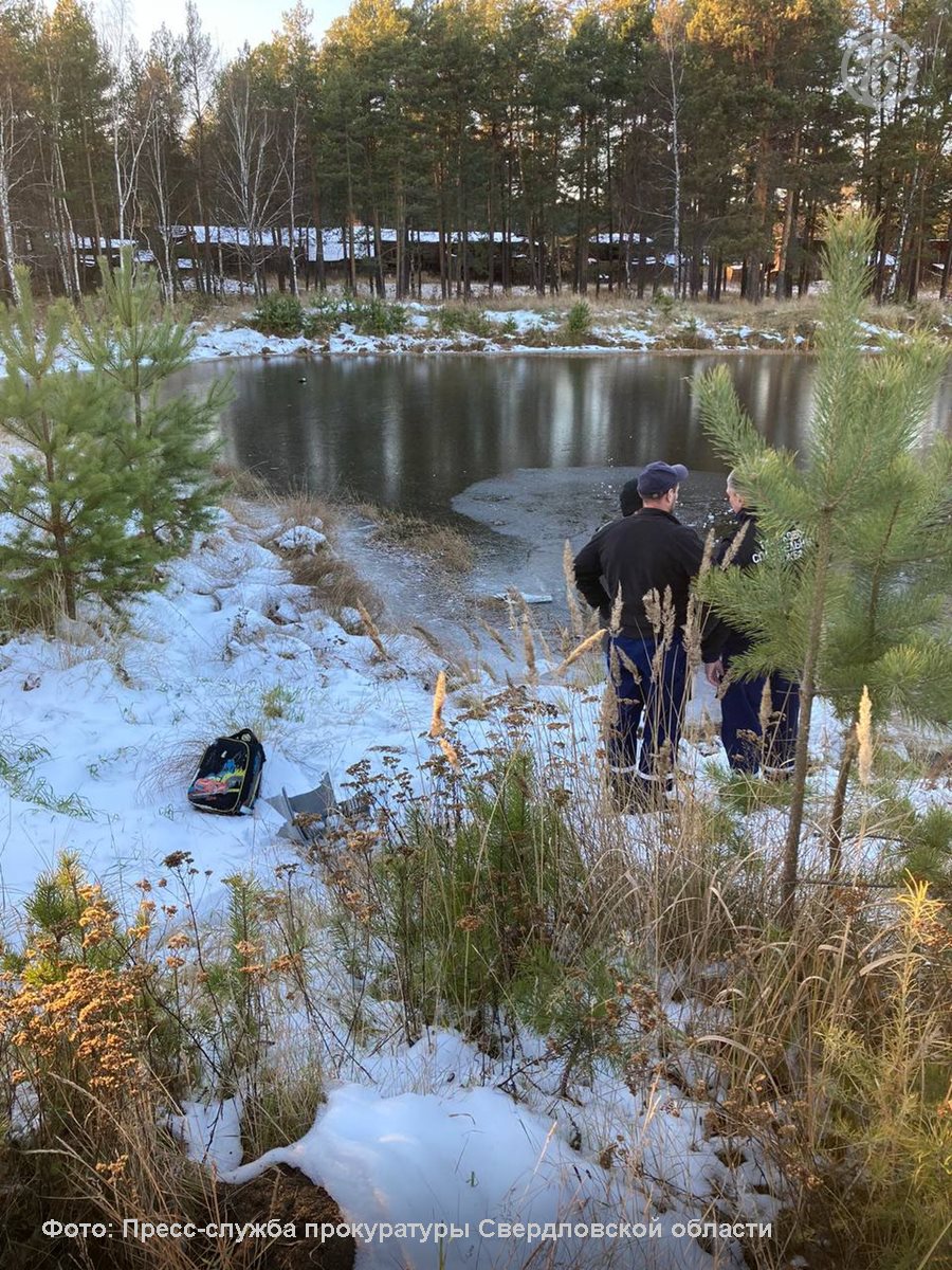 Вблизи поселка Новоасбест  Горноуральский городской округ  в Свердловской области погибли двое девятилетних детей. По предварительным данным силовиков, они провалились под лед. Возбуждено уголовное дело по признакам  ч. 3 ст. 109 УК РФ  причинение смерти по неосторожности двум или более лицам .   Трое детей отправились гулять около Пушкинского болота. На его поверхности  была наледь, по которой мальчик и девочка решили пройти. Третий ребенок остался на берегу. Дети провалились под лед, находясь на «ледяной корке». Мальчик попытался их вытащить, но не смог. После этого он отправился звать на помощь.