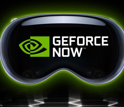 Более 2000 игр теперь доступны на Apple Vision Pro — все благодаря поддержке NVIDIA GeForce NOW  NVIDIA сообщила, что облачный игровой сервис GeForce NOW официально стал доступен на гарнитуре дополненной реальности Apple Vision Pro. Геймеры могут играть в разрешении до 4K  3840 × 2160  при высоких настройках графики и ультранизкой задержке. Для управления игрой можно использовать контроллер, например от PlayStation или Xbox.  Читать далее