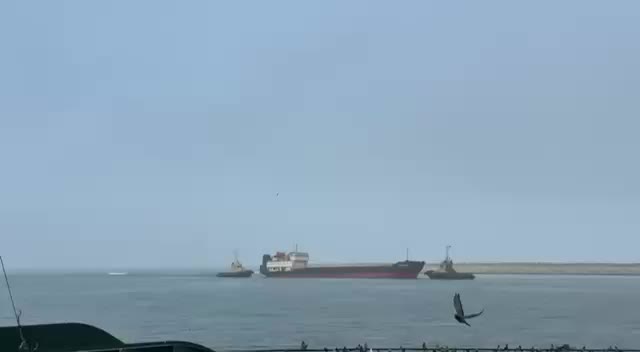 Спасение иранского судна в Каспийском море завершено