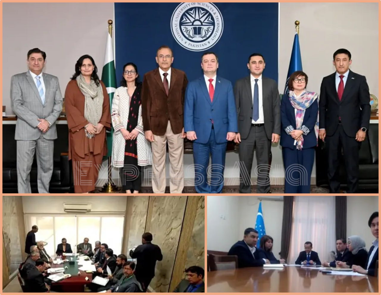 Узбекистан и Пакистан договорились о сотрудничестве в образовании и здравоохранении В Исламабаде прошли переговоры направленные на расширение стратегического партнерства с участием посла РУз Алишера Тухтаева ректора Университета геологических наук и руководства Национального университета науки и технологий Пакистана NUST Ключевая договоренность создание факультета NUST при университете геологических наук Стороны также планируют внедрять совместные образовательные программы и развивать академическую мобильность Пакистанская делегация готовится к визиту в республику для проработки деталей Развитие получила и медицинская сфера На онлайн встрече первый замминистра здравоохранения Узбекистана Алишер Бобоев обсудил сотрудничество с руководителями Комиссии по высшему образованию и Совета по медицине и стоматологии Пакистана В медицинских вузах республики уже обучается более 1000 граждан Пакистана Стороны договорились углублять это сотрудничество достигнуты договоренности о направлении пакистанских врачей для работы в республику и открытии совместных частных клиник Пакистанские фармкомпании в свою очередь продолжат расширять свое присутствие на рынке РУз Оба раунда переговоров подтвердили курс на углубление стратегического партнерства охватывая как науку и образование так и практическую медицину ℹ Ранее Узбекистан и Пакистан активизировались в укреплении культурных и экономических связей Узбекистан Пакистан ExpressAsia