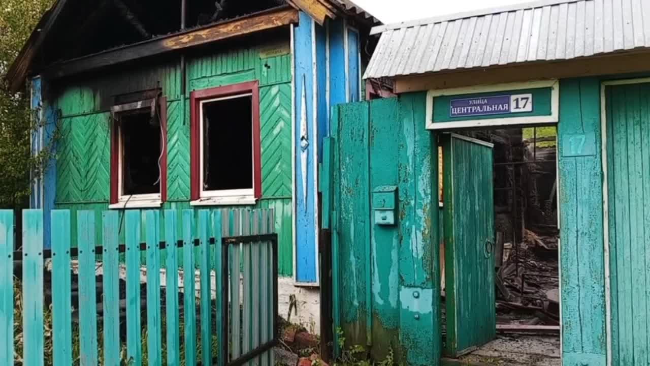 Пожар в Сосновке унес жизнь одного человека