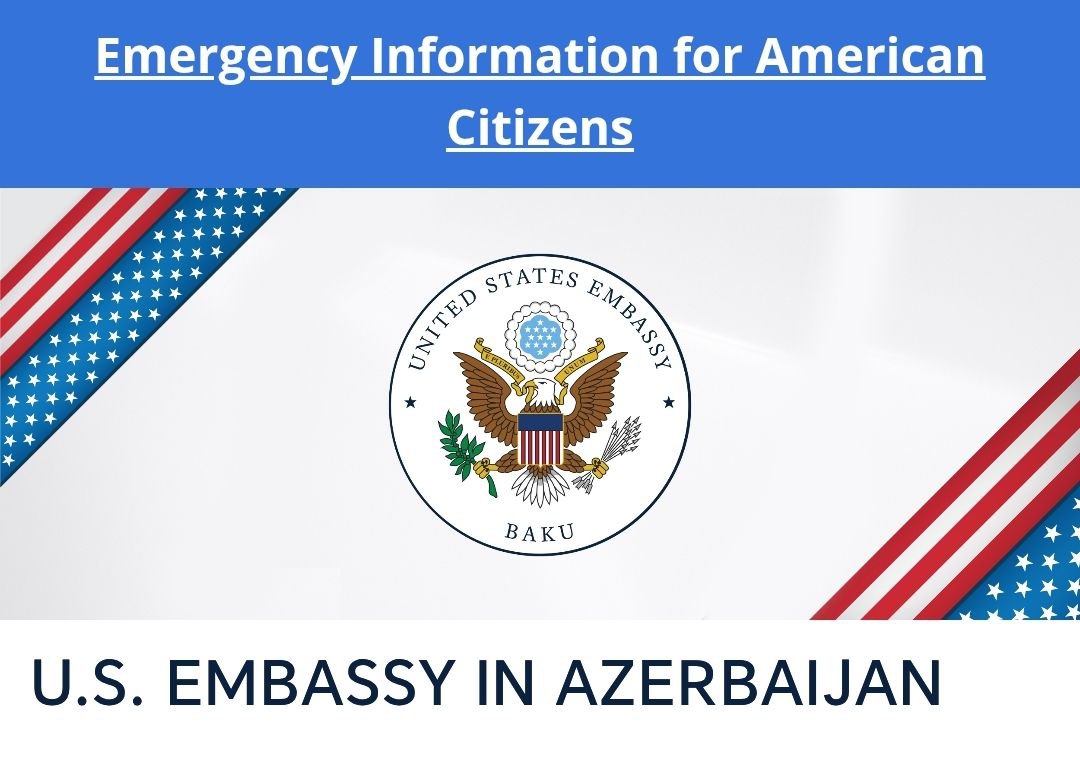 Посольство США просит своих граждан немедленно покинуть Азербайджан Диппредставительство США в Баку посоветовало своим гражданам покинуть территорию республики Азербайджан в ближайшее время. Причины незамедлительного трансфера граждан не разглашаются. МИД Азербайджана не комментирует ситуацию.