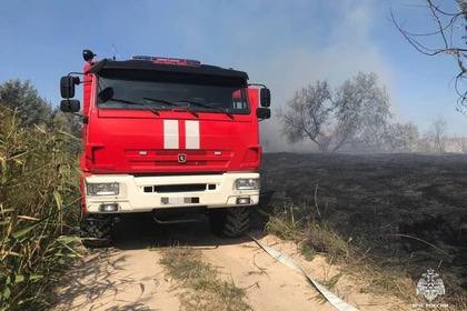 Четыре пожара произошло в Херсонской области 6 июля Два ландшафтных и два лесных пожара потушили спасатели за сутки 6 июля в регионе. Население не пострадало, но выгорело немало территорий в полях и лесопосадках. «Возгорания произошли на территориях Верхнерогачикского и Голопристанского округов общей площадью более 300 квадратных метров. Также зарегистрировано два лесных пожара на территории Голопристанского округа на площади в 5,8 гектаров», - сообщает ГУ МЧС России по Херсонской области.