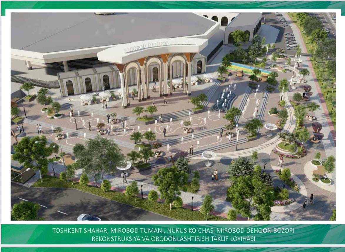 Хокимият Мирабадского района показал как изменится рынок Госпитальный фото Работы планируется завершить в течение одного месяца В этот период рынок будет продолжать работать в обычном режиме Подробнее   anhor uz news mirabad market anhoruz Новости события мнения Мобильное приложение IOS Android