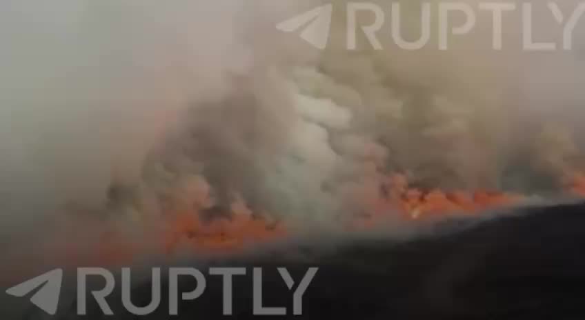 Пожар в национальном парке Тонгариро в Новой Зеландии охватил более 18 квадратных километров