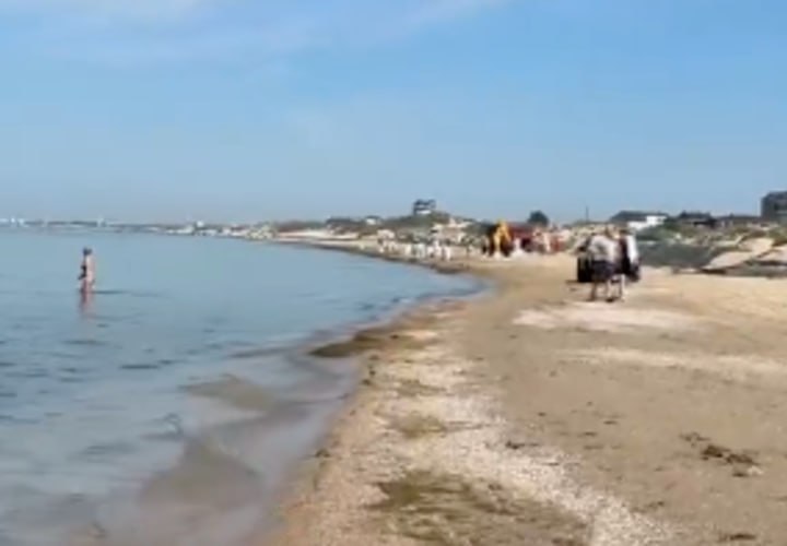  Несмотря на запреты, лезут в воду: в Анапе туристы не упускают возможность окунуться в море В Анапе туристы залезают в воду даже там, где это запрещено. На курорте потеплело, на пляжах теперь можно увидеть отдыхающих в купальниках. Их не много, но те, что вышли на берег, не упускают возможности искупаться. Спасатели оповещают туристов, что пляжи закрыты, и в море заходить нельзя. Оно еще не полностью очищено от остатков мазута, который попал в воду после крушения танкеров в декабре прошлого года. Но предупреждения не останавливают курортников, так на видео, которое снял местный блогер, женщина стоит в море, несмотря на то, что мимо проезжают спасатели и в громкоговоритель сообщают, что это запрещено. ВИДЕО