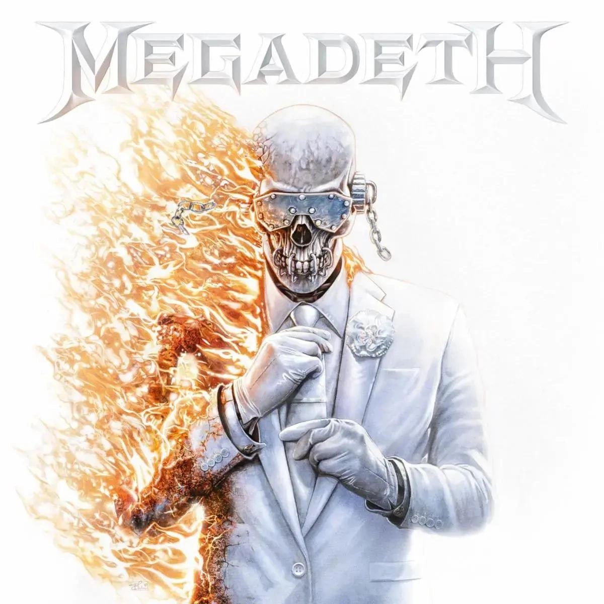 Megadeth прощаются     Легендарная трэш-метал-группа Megadeth представила обложку своего предстоящего альбома. Основатель и фронтмен Megadeth Дэйв Мастейн объявил, что этот студийный альбом и тур в 2026 году станут последними для группы.  «Вместе мы сделали нечто поистине замечательное, и это, вероятно, никогда больше не повторится. Мы создали новый музыкальный стиль, мы совершили революцию, мы изменили мир гитары и то, как на ней играют, мы изменили мир. Группы, в которых я играл, повлияли на мир. Я люблю вас всех за это. Спасибо вам за всё», - обратился музыкант к поклонникам.  Группа Megadeth была основана в 1983 году после того, как Мастейн, известный своей вспыльчивостью, был изгнан из Metallica. Megadeath за 42 года выпустили 16 студийных альбомов, пять из которых стали платиновыми в США. Сейчас в состав группы помимо Мастейна входят басист Джеймс ЛоМенцо, финский гитарист Теему Мянтюсаари и бельгийский барабанщик Дирк Вербойрен.