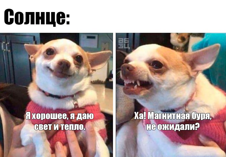 Магнитные бури снова накроют Землю в эти выходные   Во всем виноват солнечный протуберанец – плотное образование из раскаленного газа, которое Солнце выбросило еще в среду.  Он настигнет нас уже в воскресенье – 27 июля – и вызовет сильные возмущения магнитосферы, сообщают специалисты.   Поэтому, господа метеозависимые, на выходных советуем вам избегать переутомления и лишний раз не стрессовать!  Подпишитесь на «Абзац»   Добавьте «Абзац» в ленту «Дзена»