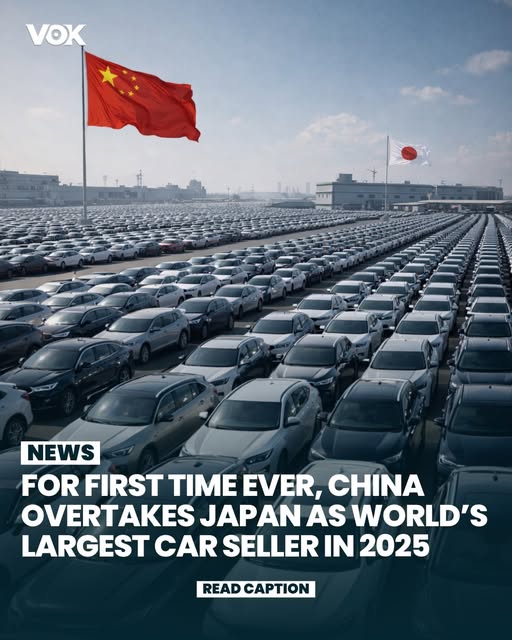 Впервые в истории Китай обогнал Японию и стал крупнейшим в мире продавцом автомобилей в 2025 году что ознаменовало собой серьезный сдвиг в мировой автомобильной промышленности Ожидается что китайские автопроизводители продадут около 27 миллионов автомобилей в этом году что на 17 больше чем в 2024 году в то время как продажи в Японии прогнозируются на уровне около 25 миллионов единиц положив конец десятилетиям доминирования Аналитики говорят что этот рост отражает расширение производственных мощностей Китая сильный внутренний спрос и агрессивное продвижение на международные рынки Эти изменения знаменуют собой новую эру в глобальной автомобильной конкуренции подчеркивая растущую силу Китая как в производстве электромобилей так и традиционных автомобилей geonrgru YouTube sponsr ru