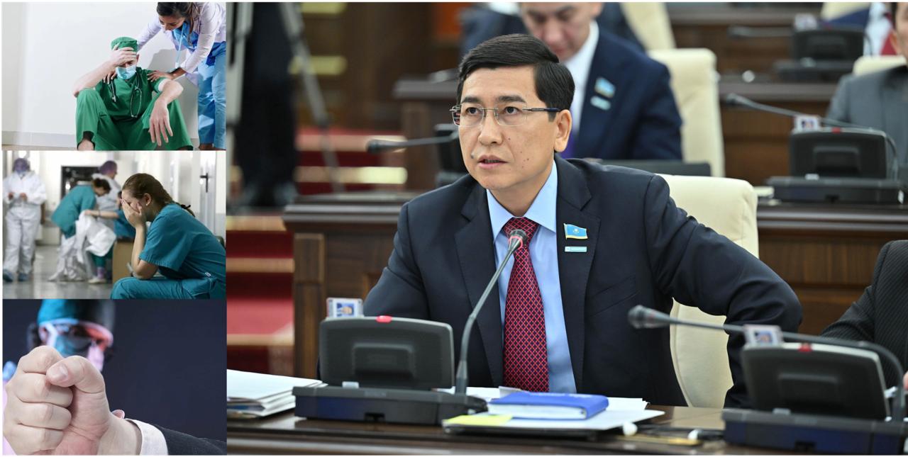 Казахстан одобрил введение уголовной ответственности за нападение на врачей Законопроект О внесении дополнений в УК РК и Уголовно процессуальный кодекс Казахстана был принят в первом чтении на пленарном заседании Депутат Асхат Аймагамбетов представил ключевые положения документа а также привел в пример инциденты в Костанае когда пациент завязал драку и серьезно травмировал врача в ходе осмотра Врачи каждый день работают в таких условиях но со стороны государства до сих пор нет специальной защиты Нападая на врача преступник бьет по системе здравоохранения На первый взгляд кажется что пострадал только один человек Но если вдуматься за четыре месяца специалист мог бы вылечить 960 пациентов Из за этого около тысячи казахстанцев не получили своевременную медицинскую помощь у кого то обострилась болезнь кому то не успели провести операцию Таким образом нападение на одного врача привело к тому что без лечения остались тысячи людей отметил Аймагамбетов ℹ  Было отмечено что сегодня медицинские работники зачастую не сообщают о нападениях так как не уверены в том что найдут защиту и не хотят тратить время на расследование вместо того чтобы исполнять свои обязанности Вместе с этим законопроект также поддержала депутат Снежанна Имашева объяснив нюансы сами поправки и риски за преступление Документ предполагает введение новой статьи в УК РК с ужесточением наказаний за насилие в отношении медиков и водителей скорой штраф от 500 до 1000 МРП 2 4 млн тенге или ограничение лишение свободы от 3 до 7 лет в зависимости от тяжести если же нападение совершено на двух и более медиков группой лиц и по предварительному сговору неоднократно в условиях ЧС или в ходе массовых беспорядков то предусмотрено лишения свободы на срок до 7 до 12 лет расширение полномочий полиции по расследованию таких преступлений чтобы ускорить и упростить процесс расследования появление в больницах специальных табличек о последствиях нарушения закона ℹ  По данным Минздрава за последние 5 лет зафиксировано 280 случаев нападения на медицинских работников Однако предполагается что реальное количество таких инцидентов может быть в десять раз выше Казахстан         ExpressAsia