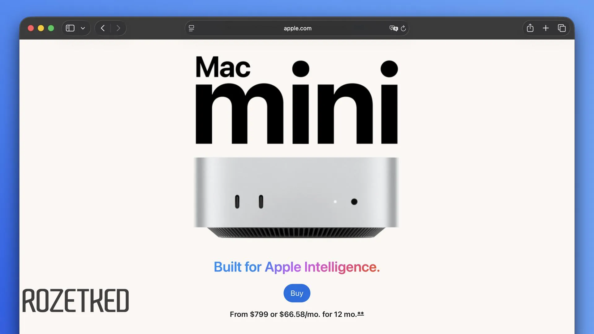 Кризис памяти добрался до Mac mini Цены на Mac mini M4 теперь официально стартуют с 799 долларов 59 900 рублей так как Apple сняла с продажи базовую конфигурацию на 16 256 ГБ Теперь начальная конфигурация в Apple Store 16 512 ГБ С момента релиза осенью 2024 года Mac mini M4 стоил от 599 долларов 44 900 рублей И скорее всего дальше ситуация будет только хуже rozetked me news 45883