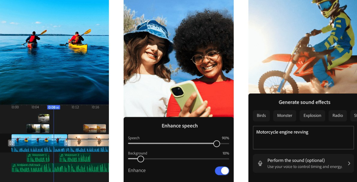 30 сентября 2025 года Adobe Premier выпустит приложение с поддержкой 4K HDR для iPhone с iOS 17 0 и новее Водяных знаков на контенте не будет Основные возможности бесплатные Заплатить придётся за ИИ функции и дополнительное место в облаке vc ru services 2196606