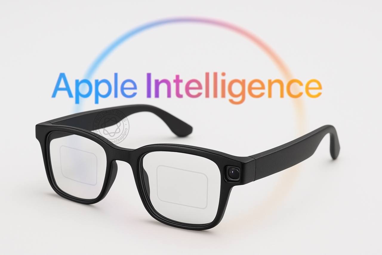 #слухи от Марка Гурмана: Apple всё же продолжает разрабатывать умные очки с Apple Intelligence – актуальный проект под кодовым названием «N50» заключается в создании конкурентоспособных очков дополненной реальности с возможностью анализировать окружающую среду при помощи Visual Intelligence