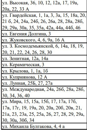 Вместе с холодной саратовцам на сутки отключат и горячую воду 21 мая с 03:00 до 07:00 22 мая без холодной воды останутся десятки домов Саратова. В связи с чем будет приостановлена работа некоторых котельных. Горячую воду отключат в жилых домах и объектах социальной сферы Кировского, Волжского и Ленинского районов, сообщает компания "Т Плюс" Адреса отключений - в карточках. Горячее водоснабжение будет восстановлено после включения холодной воды. Напомним, ранее был опубликован график подвоза воды. Прислать новость
