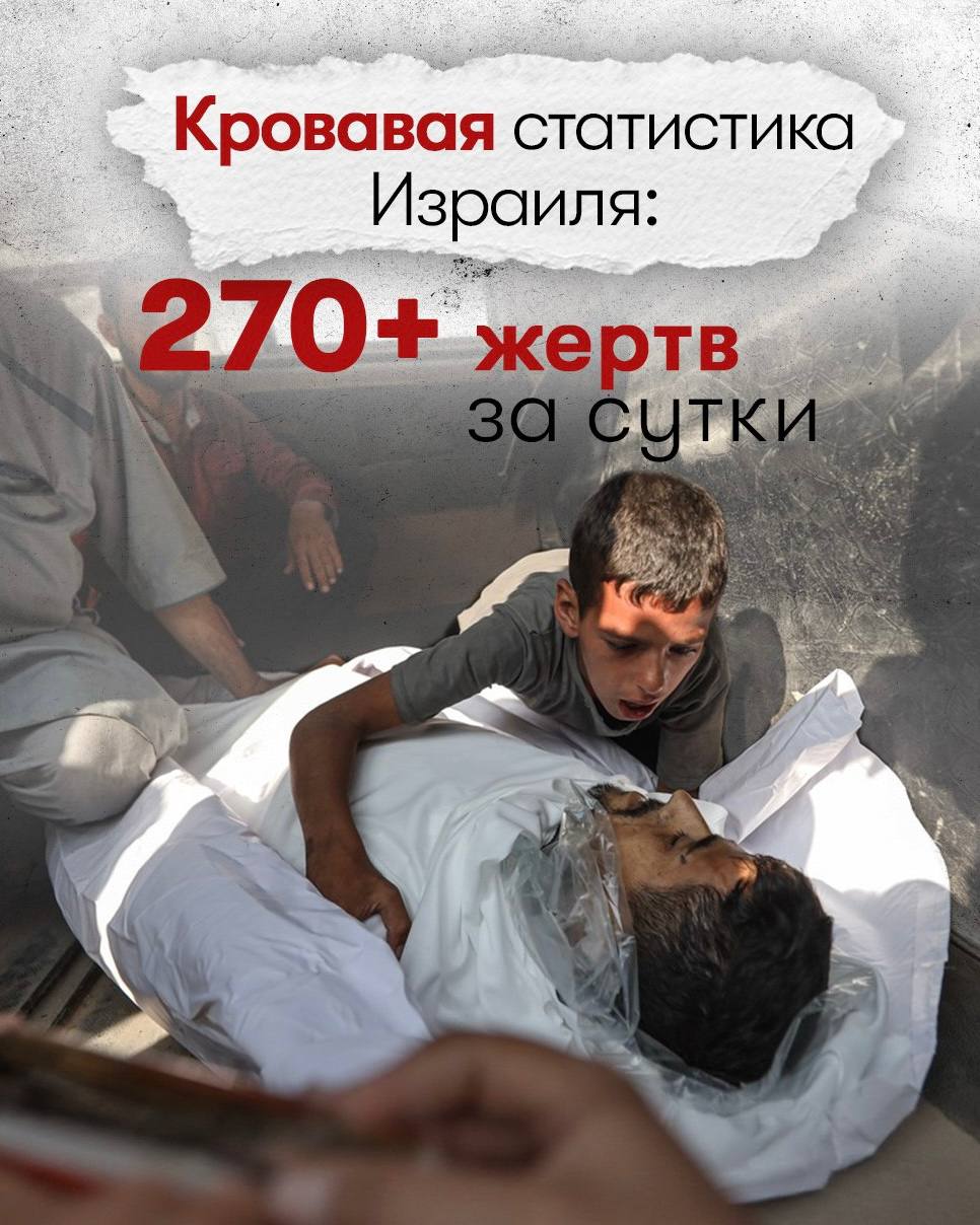 Израиль убил 70 палестинцев за сутки в Газе: 25 — у пункта гумпомощи Не менее 70 палестинцев убито Израилем за сутки в блокадной Газе, свыше 200 получили ранения. Среди жертв большинство дети. Наиболее кровавый эпизод произошел у пункта гуманитарной помощи в районе коридора Нецарим, где израильские военные открыли огонь по мирным жителям, собравшимся за едой. По данным медиков, погибли 25 человек, ранены более 200. Свидетели утверждают, что по людям стреляли и с дронов-«квадрокоптеров». Еще 45 человек были убиты в результате авиаударов и обстрелов в Джабалии, Хан-Юнусе, Дейр эль-Балах и центральных районах Газы. Израильские снаряды попали по палаткам с беженцами, домам и объектам Красного Полумесяца. Среди жертв — женщины и дети. Общее число зверски убитых с начала войны в октябре 2023 года превысило 55 тысяч человек, большинство из них — женщины и дети. Еще не менее 10 000 человек остаются погребенными под завалами и числятся пропавшими без вести. Израиль игнорирует международные призывы к прекращению огня. Международный уголовный суд выдал ордера на арест Нетаньяху и Галанта, Израиль также проходит по делу о геноциде в Международном суде ООН.