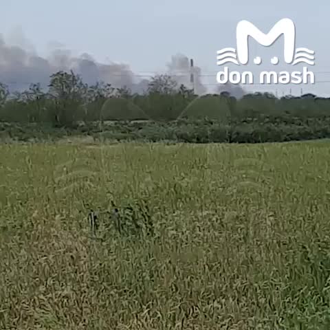 Пожар на площади 2000 квадратных метров потушен под Новочеркасском