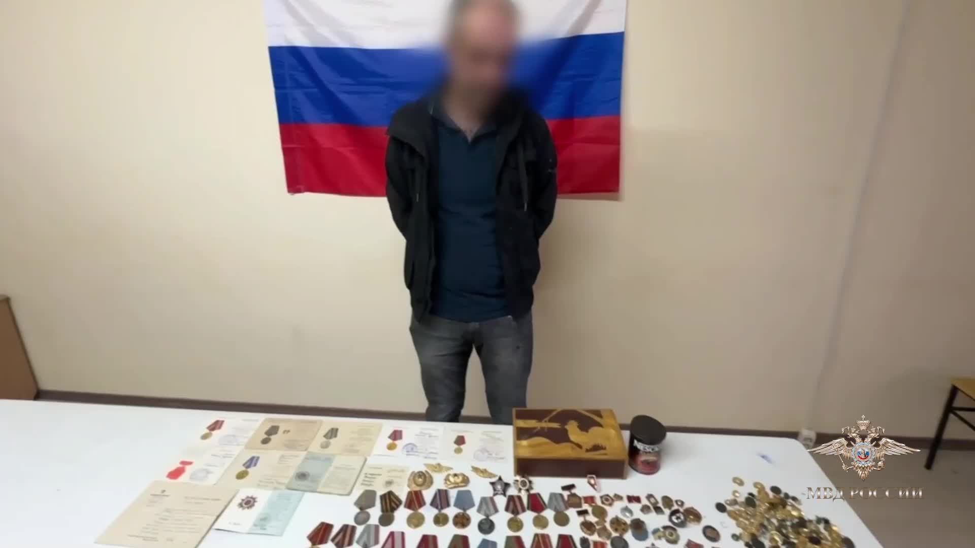 Полиция Херсонщины задержала подозреваемого в краже наград ветерана Великой Отечественной войны