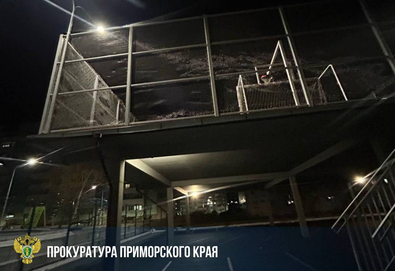 Ребенок упал с детской площадки находящейся на втором этаже автомобильной парковки в Уссурийске Инцидент произошел вечером 17 ноября на детской площадке расположенной по улице Сергея Ушакова Прокуратура установила что игровая площадка находится на втором этаже автомобильной парковки прилегающей к многоквартирному дому и находится на обслуживании управляющей компании По предварительным данным 11 летний мальчик облокотился на ограждение площадки которое не обеспечивало необходимую безопасность и упал с нее получив травмы Осмотр объекта подтвердил наличие нарушений обязательных требований безопасности предъявляемых к эксплуатации детских игровых комплексов По итогам проверки руководителю управляющей компании внесено представление Фото прокуратура Приморского края PrimaMedia в подпишись 18