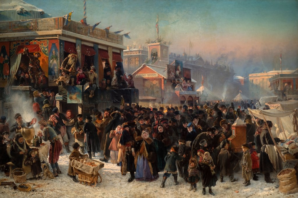 Масштабная выставка Русская традиция в корпусе Бенуа представляет беспрецедентное количество экспонатов свыше 650 произведений Зрители увидят шедевры живописи Кустодиева Венецианова Маковских Тропинина Федотова и других выдающихся мастеров уникальные национальные костюмы знаменитое кружево редчайшие образцы крестецкой строчки и золотного шитья предметы декоративно прикладного искусства