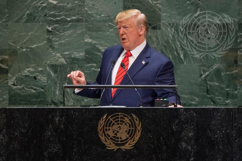Президент США Дональд Трамп 23 сентября выступит перед мировыми лидерами с трибуны Генеральной Ассамблеи ООН сообщили в Белом доме