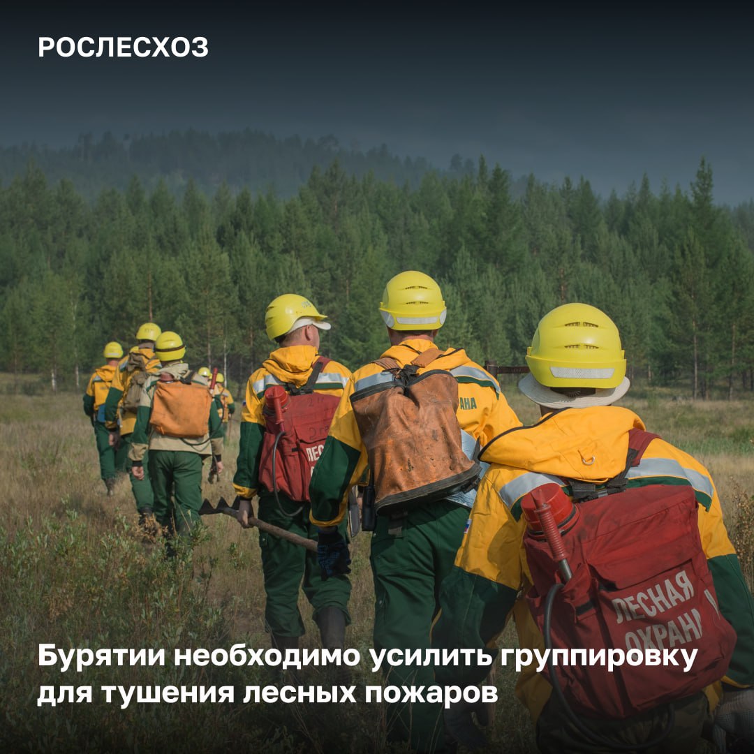 За прошедшие сутки в России ликвидировано 23 лесных пожара на площади 1,5 тыс. га. Про лесопожарную обстановку Продолжается тушение 58 лесных пожаров на площади 11 тыс. га. В тушении задействовано 1 218 человек и 127 единиц спецтехники. Усиление группировки «Сложная лесопожарная обстановка наблюдается в Республике Бурятия. В регионе сохраняется высокий класс пожарной опасности. На территории республики действует значительное количество возгораний. Для своевременного реагирования на возникающие угрозы региону необходимо нарастить ресурсы. При необходимости, привлечь дополнительные силы и средства для тушения лесных пожаров в рамках межрегионального маневрирования», - подчеркнул замглавы Рослесхоза Алексей Венглинский на заседании КЧСиПБ ведомства. Обстановка в регионе На 11:00 мск 7 июля в Республике Бурятия действует 22 лесных пожара на площади 9,2 тыс. га. Помощь региону в ликвидации возгораний оказывают 304 специалиста ФБУ «Авиалесоохрана» и авиаотделений 7 регионов страны.