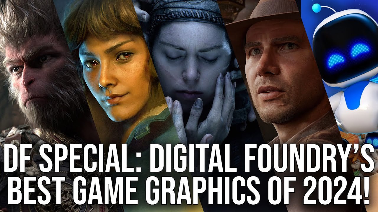 В Digital Foundry выбрали самые красивые игры 2024 года   Победитель — Indiana Jones and the Great Circle, впечатлившая освещением и разнообразием объектов  Senua s Saga: Hellblade 2 назвали визуальным чудом, но больше как интерактивное кино  Также, Star Wars: Outlaws выделили за детализацию, Black Myth: WuKong — за дизайн и эффекты, а Astro Bot — за графику и физику  Silent Hill 2 удивила освещением, Dragon Age: The Veilguard — детализацией  Согласны с ТОПом?    MaxxPC