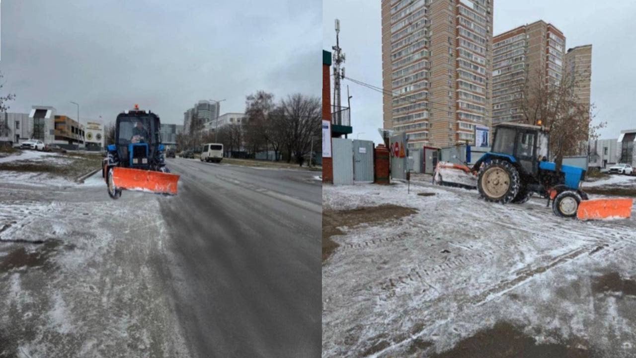 В Набережных Челнах чиновники от ЖКХ осваивают фотошоп - СМИ   Жители Набережных Челнов пожаловались на заваленные снегом дороги. В ответ ЖКХ отправило фото работы снегоуборочной техники, которая была пририсована в фотошопе.