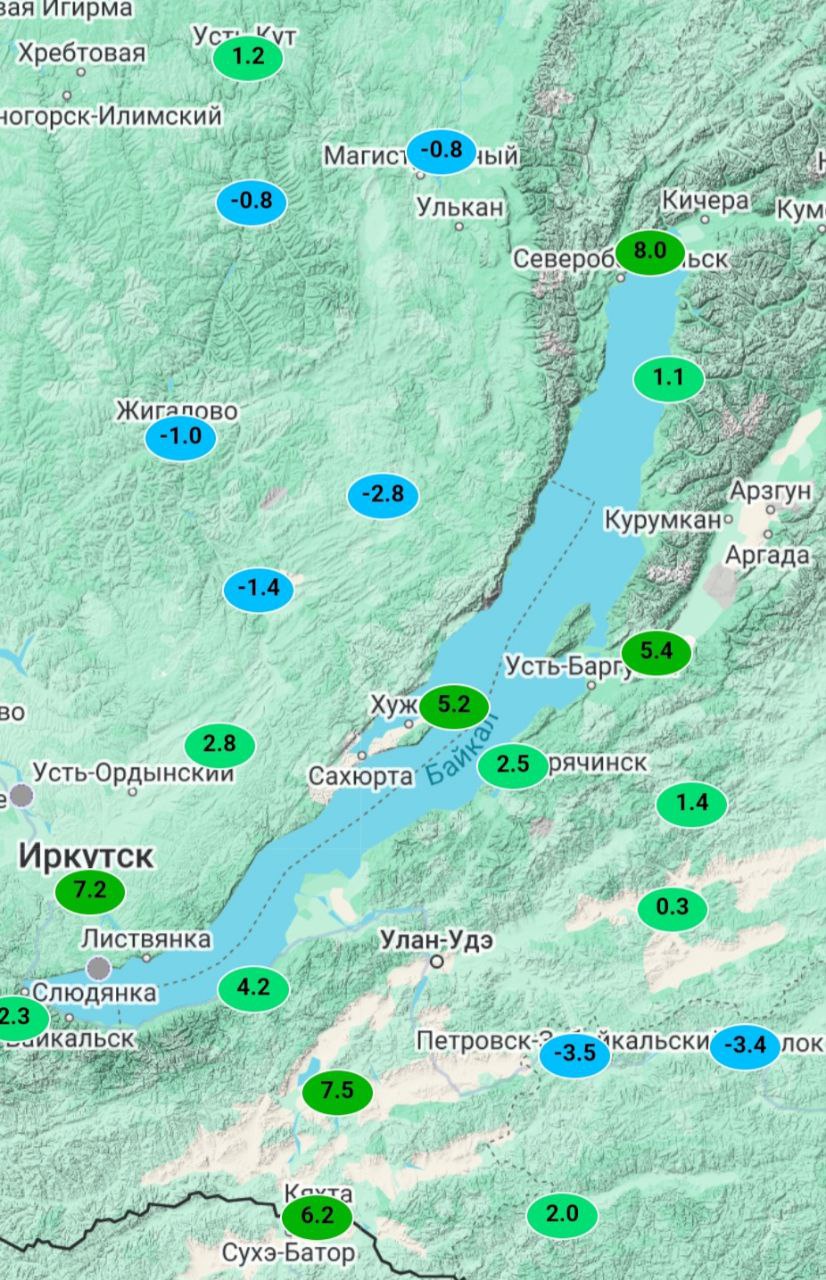 Заморозки в Иркутской области и в Забайкалье ночью 06.06.2025.  Метеостанция Хилок  Забайкальский край  зарегистрировала минимальную температуру –3,4°С. И здесь сейчас наблюдаются большие суточные колебания температуры, амплитуда которых превышает 20°С.  #заморозки #сибирь