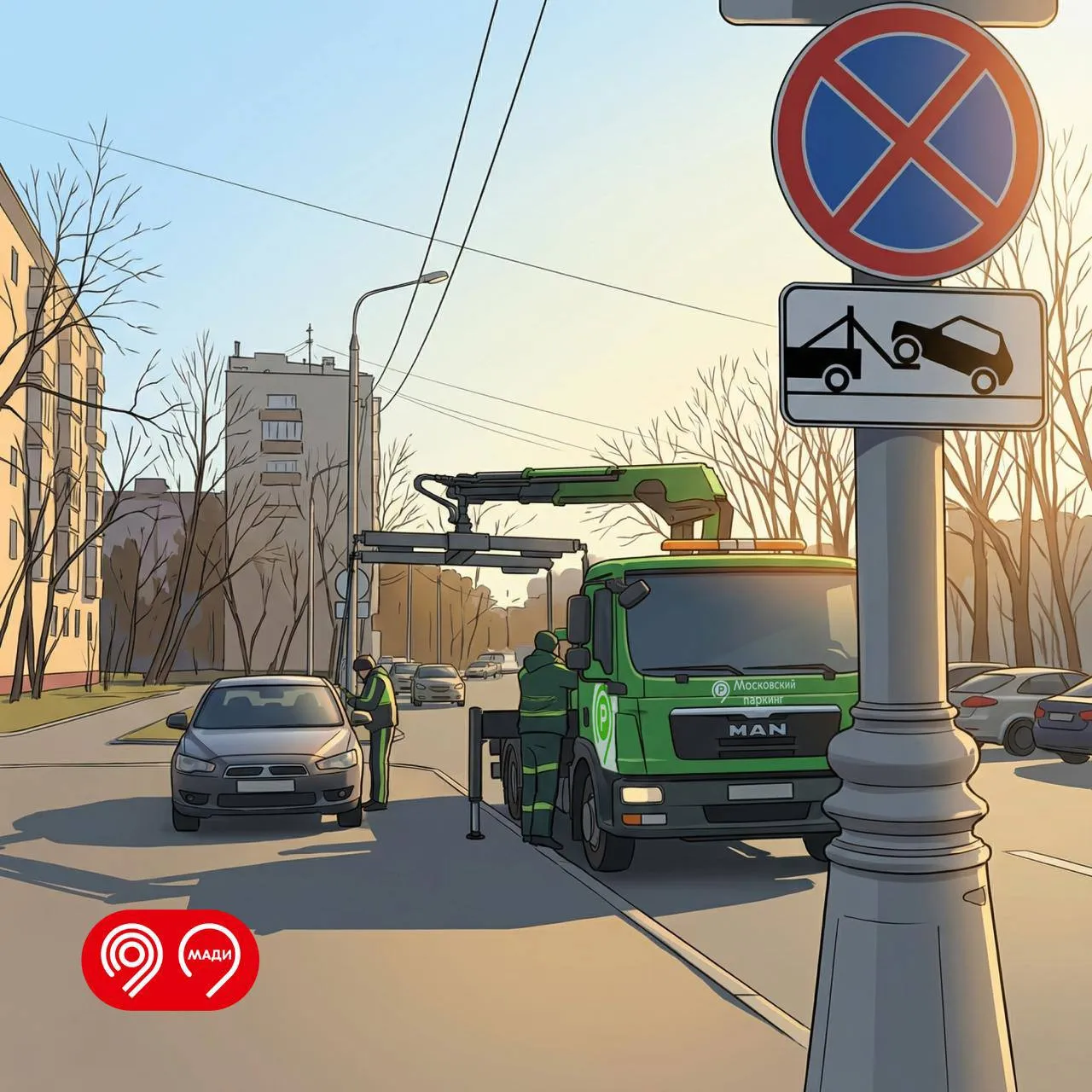 Автомобилисты стали реже парковать авто на тротуарах В 1 м квартале 2026 года инспекторы МАДИ выявили более 1 тыс случаев неправильной парковки на тротуарах под запрещающими знаками Этот показатель снизился почти на 7 по сравнению с тем же периодом прошлого года Напоминаем что парковка на тротуарах Создает помехи для всех особенно для пешеходов и маломобильных людей Ухудшает видимость дорожных знаков и сигналов светофоров Мешает уборке улиц За нарушение предусмотрен штраф 4 5 тыс руб Парковка автомобилей на тротуарах создает неудобства для пешеходов и может привести к авариям При отсутствии водителя в машине инспекторы МАДИ оформляют протокол и эвакуируют транспортное средство на спецстоянку Призываем всех автовладельцев проявлять ответственность парковаться только в разрешенных местах и строго соблюдать ПДД подчеркнул Максим Ликсутов Сообщить о неправильной парковке можно по телефону МАДИ 7 495 540 76 56 Дептранс Москвы в MAX