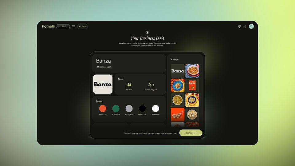 Google представила Pomelli новый инструмент для дизайнеров и маркетологов который помогает создавать бренд с нуля В нём можно подобрать цвета шрифты логотип и сразу собрать макеты лендингов или промостраниц Всё работает внутри одного интерфейса без сторонних сервисов Пока доступно бесплатно здесь но только для пользователей из США и Канады Service Подписаться