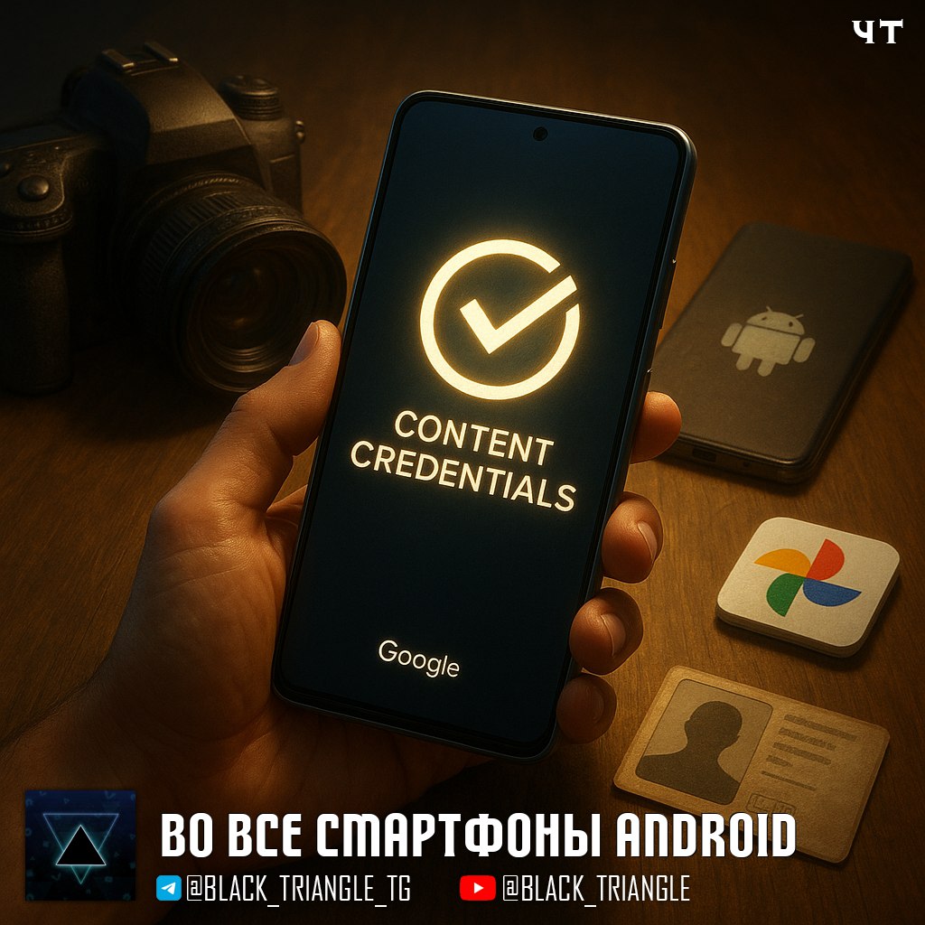 Во все смартфоны Android внедрят C2PA Google анонсировала интеграцию технологии C2PA Content Credentials в приложение камеры Pixel 10 и Google Photos C2PA работает в сервисах OpenAI Midjourney YouTube Google Adobe Microsoft Arm BBC Truepic Twitter и многих других компаний на фотоаппаратах Sony Nikon Canon и множества других Система автоматически добавляет метаданные к изображениям включая информацию о процессе их создания и редактирования для создания цифрового следа Таким образом если пользователь отредактирует оригинальное изображение с помощью ИИ или без его участия Google Photos добавит новую информацию в Content Credentials сохраняя историю всех правок Google планирует расширение технологии на все устройства Android и призывает всю индустрию к переходу на C2PA для борьбы с дезинформацией и дипфейками   интегрированный в систему инструмент водяных знаков маркирует весь медиаконтент серийным номером жесткого диска что позволяет властям Северной Кореи отслеживать распространение файлов News Soft Gear Links