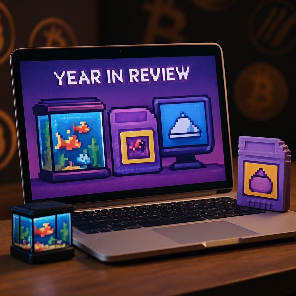 ChatGPT запускает функцию Год в обзоре для пользователей Теперь пользователи смогут получать сводку своих разговоров с чат ботом за 2025 год включая статистику отправленных сообщений Также будет доступно AI сгенерированное изображение в пиксельном стиле отражающее основные темы общения Например в одном из таких изображений можно увидеть аквариум игровой картридж и компьютерный экран что иллюстрирует интересы пользователя к ретро играм кулинарии и аквариумистике PRO AI OFFICIAL