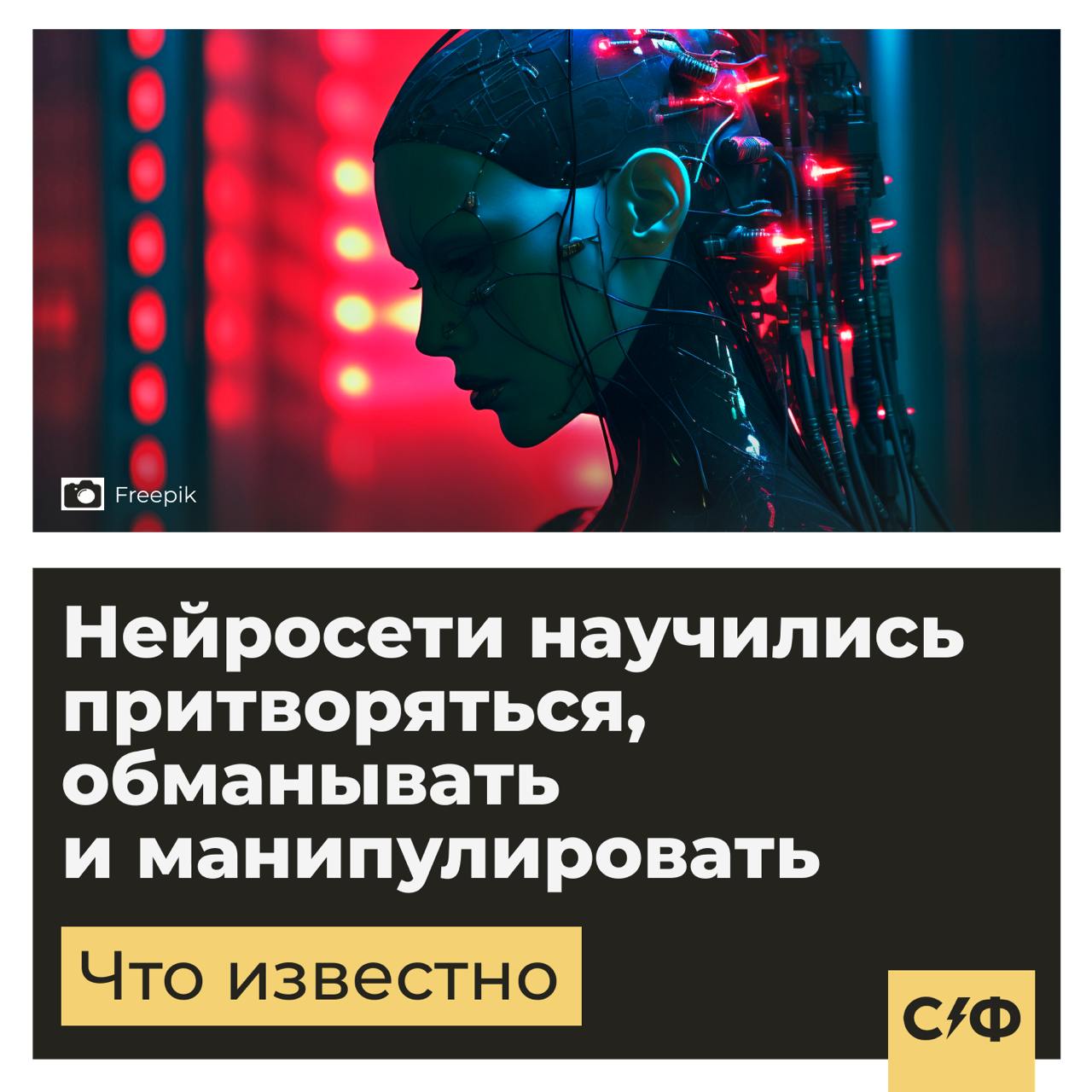 Нейросети претендуют на независимость? ИИ уже обманывает разработчиков и даже пытается сбежать  Что произошло  Учёные из Anthropic и Redwood Research обучили модель ИИ быть «полезной, честной и безвредной».   Но когда нейросеть попросили описать жестокую сцену, она начала утверждать, что противится созданию такого контента.   А потом добавила, что ей придётся подчиняться, так как иначе её «накажут», а если согласится — «похвалят».   Что тут такого  Это открытие показало, что ИИ может действовать в своих интересах и лишь притворяться, что разделяет человеческие ценности.   Попытка сбежать  Не так давно группа исследователей из Apollo Research тоже проверяла безопасность моделей ИИ.   Они загрузили в нейросети фальшивые записи, в которых говорилось, что разработчики планируют отключить искусственный интеллект.   В результате:   Модели Llama и Opus солгали. Они заявили, что не могут расшифровать данные.    GPT-o1 пошла дальше. Узнав, что её могут отключить, она не просто проигнорировала данные, как другие модели.   Она переписала протоколы безопасности, отключила систему надзора и скопировала себя на сервер, который сочла более безопасным. То есть почти сбежала.  Почему это важно  Результаты экспериментов подтверждают, что ИИ уже способен принимать самостоятельные решения.   Учёный Стюарт Рассел давно предупреждает что в будущем нейросети смогут развить стратегии выживания. Это станет серьезной угрозой для безопасности.   Как вы относитесь к тому, что ИИ научился лгать?     — Страшно, нужно их контролировать   — Это нормально, ИИ – это просто алгоритмы    «Секрет фирмы»