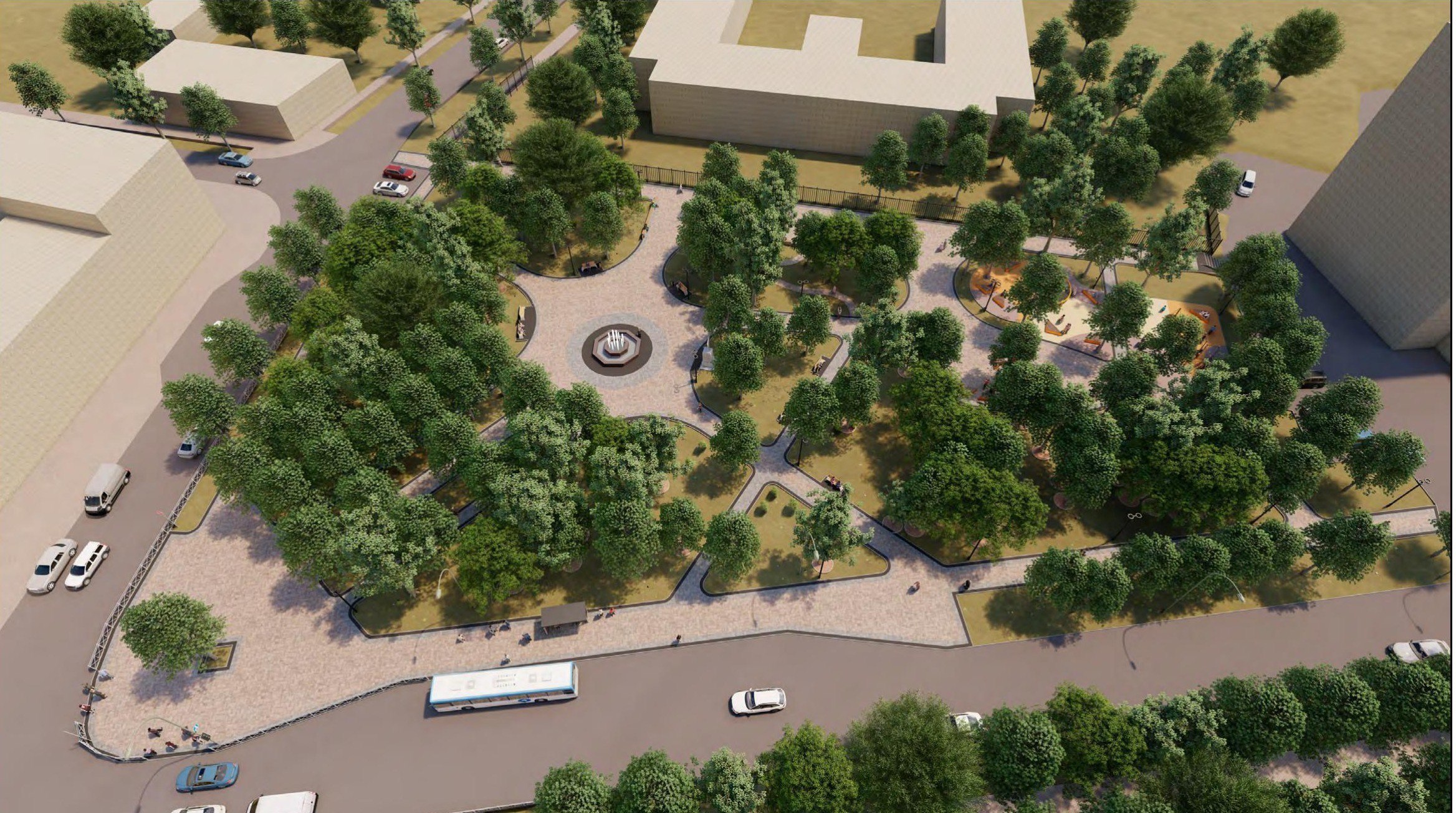 В Ставрополе продолжается реализация федеральной программы Формирование комфортной городской среды В этом году в ходе голосования жители Ставрополя отдали предпочтение небольшой зоне отдыха в районе лицея 8 по проспекту К Маркса Подготовительные работы на объекте уже начались В сквере по просп К Маркса площадью около 8 тысяч квадратных метров обновим дорожки установим уличную мебель и детский игровой городок Сейчас подрядчик приступил к демонтажу пока позволяет погода подготовим траншеи для прокладки кабеля линии освещения проведем кронирование деревьев и уберем сухостой Полностью реализуем проект в следующем году рассказал глава Ставрополя Иван Ульянченко В уютном сквере в самом центре города также оборудуют систему видеонаблюдения а помимо освещения прогулочных зон специалисты смонтируют подсветку деревьев