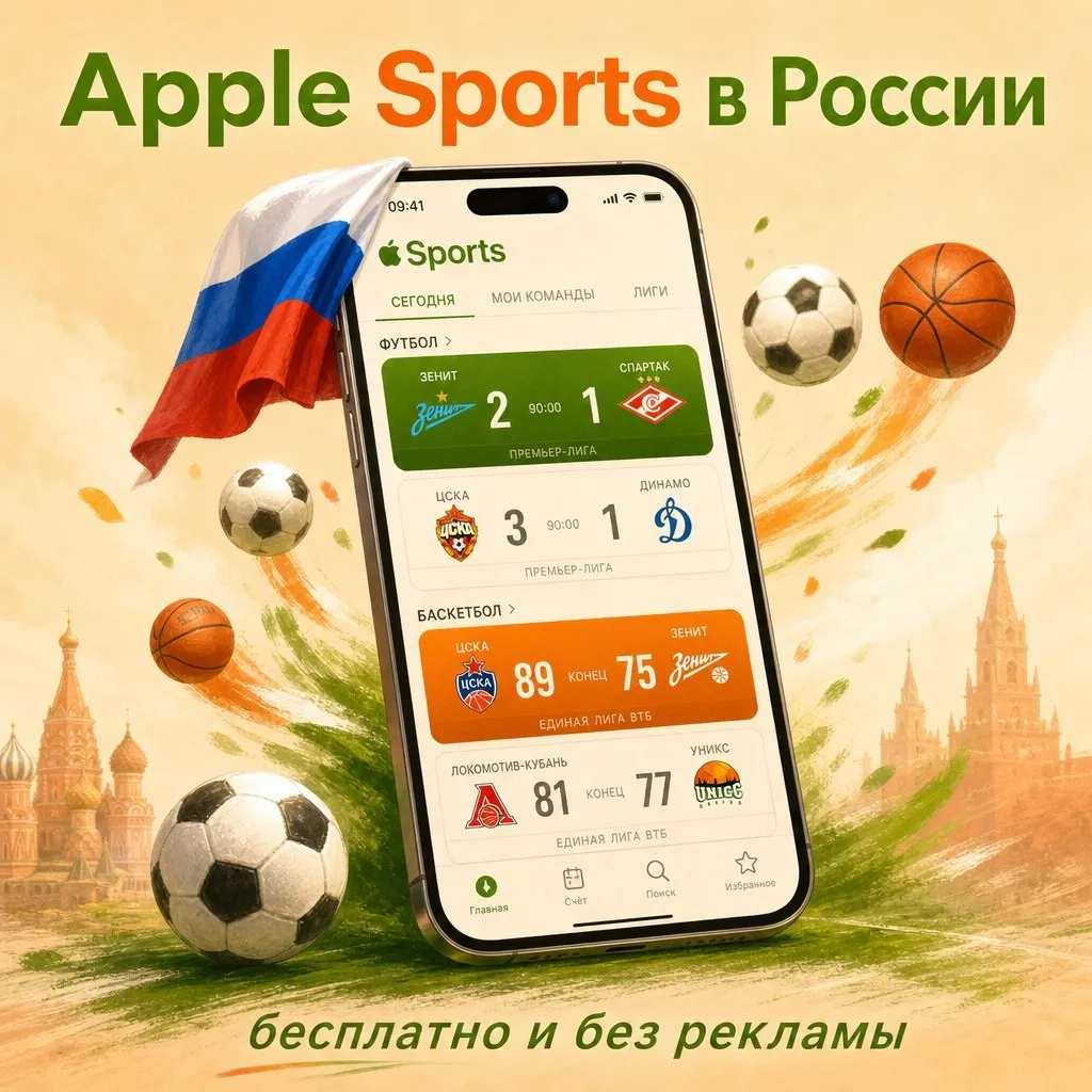 Apple Sports появилось в российском App Store Apple тихо выложила в российский App Store своё спортивное приложение Apple Sports показывает результаты матчей и расписание игр в реальном времени без рекламы и подписок Приложение бесплатное и работает на айфонах с iOS 17 2 и новее Правда пока непонятно насколько хорошо там покрыты российские лиги Apple Sports изначально делали под американский и европейский рынок так что РПЛ и КХЛ там может и не оказаться Но для тех кто следит за АПЛ или НБА вполне рабочий вариант AppleInsider в MAX Подписаться