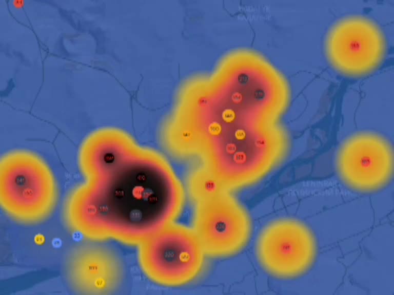 Красноярск: превышение вредных веществ зафиксировано в нескольких районах