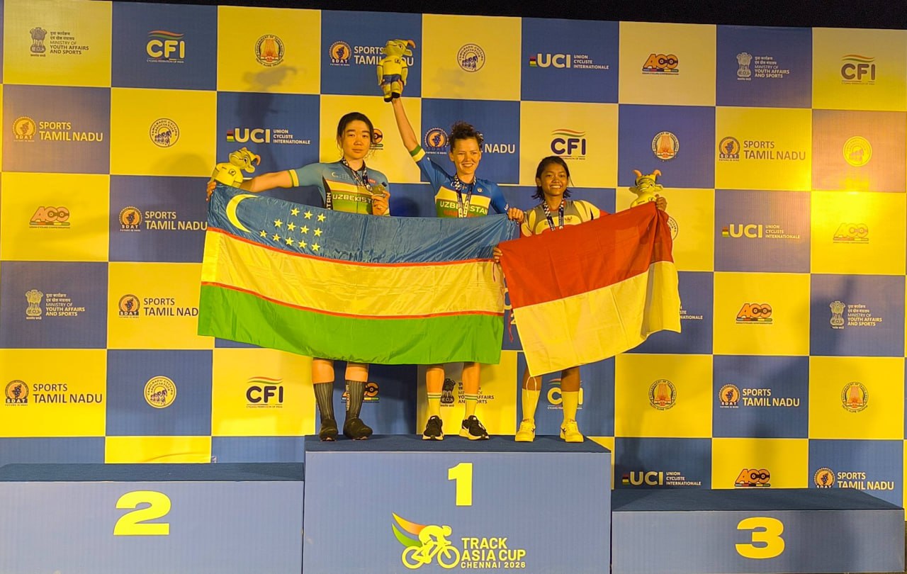 Спортсмены из Узбекистана завоевали шесть медалей на этапе Кубка Азии по велотреку национальной сборной удалось завоевать две золотых три серебряных и 1 бронзовую награду за два дня соревнований
