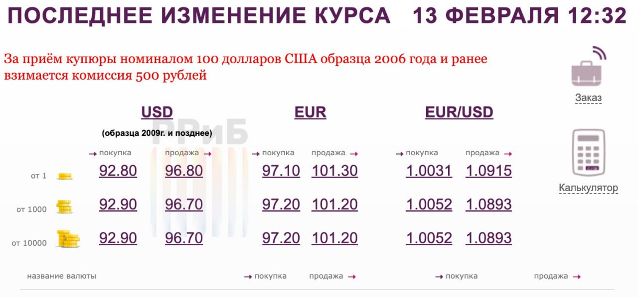 Российские обменники закрылись из-за обвала курса доллара. Они взяли тайм-аут, чтобы не продавать валюту по дешёвке и дождаться, когда рынок стабилизируется.   В тех кассах, где продолжают работу, вынуждены держать серьёзный диапазон между покупкой и продажей, чтобы не остаться в минусе. В среднем сейчас купить доллар можно за 97 рублей, а продать — за 91 рубль. Утром валюта на бирже упала почти на 5%.