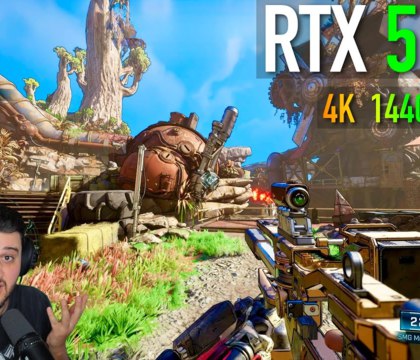 Borderlands 4 протестировали на GeForce RTX 5090 и GeForce RTX 4070 оптимизация удручает В сети начали появляться первые результаты независимого тестирования свежего лутер шутера Borderlands 4 Автор YouTube канала zWORMz Gaming протестировал новинку на ПК с видеокартой GeForce RTX 5090 процессором Ryzen 9800X3D и 32 ГБ оперативной памяти