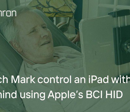 Synchron Inc показала, как первый человек с ее мозговым чипом управляет iPad силой мысли Компания Synchron Inc опубликовала на своем YouTube-канале видео, на котором показала человека, первым получившего ее мозговой чип, разработанный совместно с американской корпорацией Apple. Мужчину на видео зовут Марк Джексон. Он является добровольцем, решившим поучаствовать в тестировании нового импланта. Читать далее