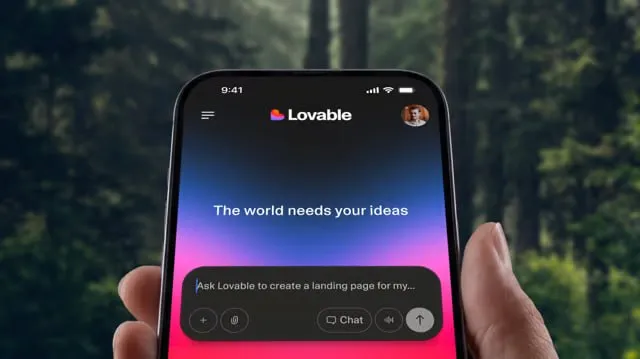 Lovable запустили приложения для iOS и Android в нём можно надиктовать идеи ИИ агенту и создавать веб приложения прямо с телефона Сервис уже оценивают в 6 6 млрд основная аудитория основатели стартапов