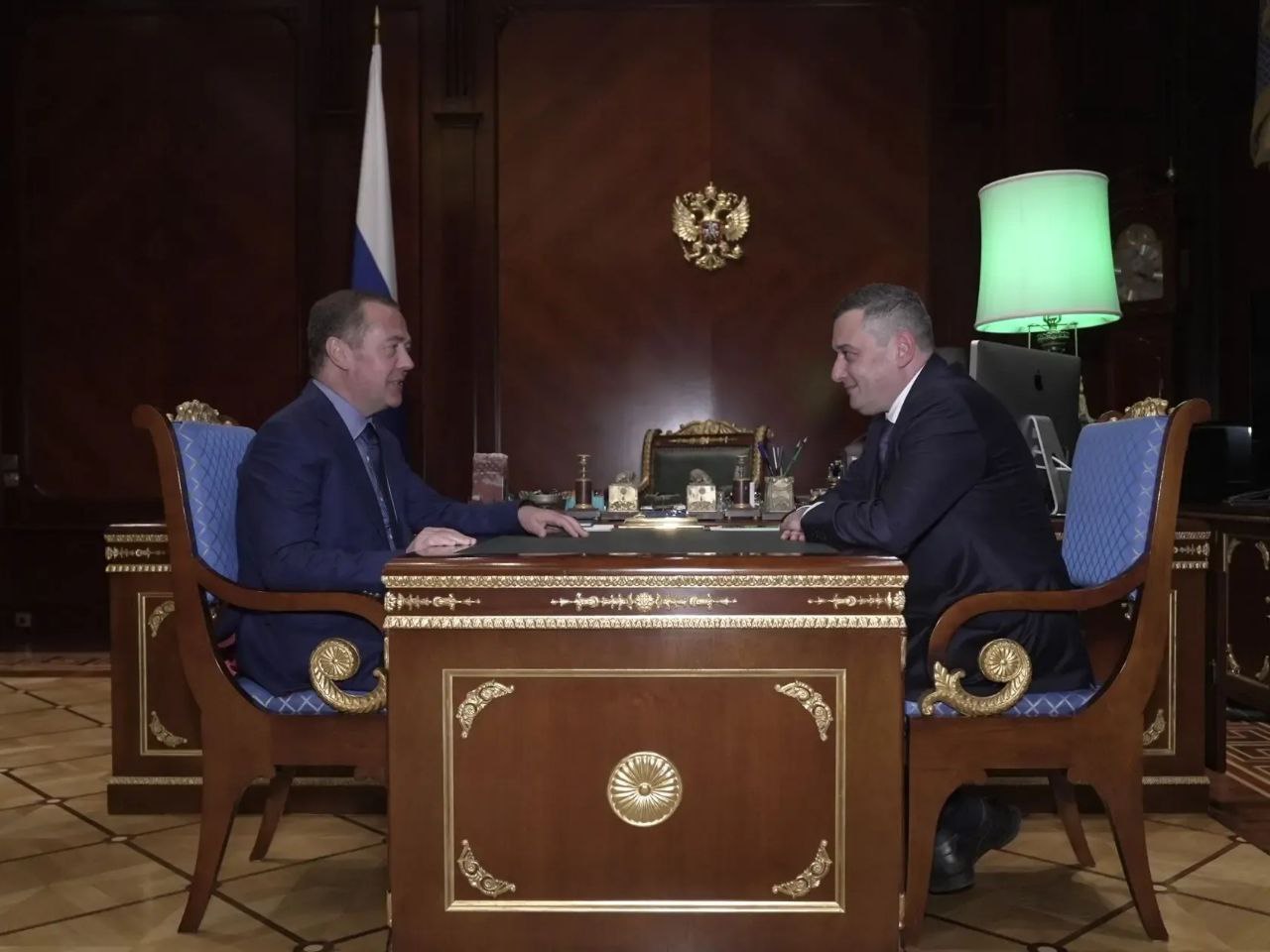 Дмитрий Медведев Единая Россия поможет Курской области с финансированием для создания историко культурного кластера который появится на территории Курской крепости в рамках подготовки к 1000 летию Курска Председатель партии провел встречу с губернатором региона