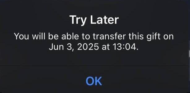 Только что Telegram ввел ограничения - вы не сможете передавать улучшеный подарок в течении 21 дня после его улучшения!