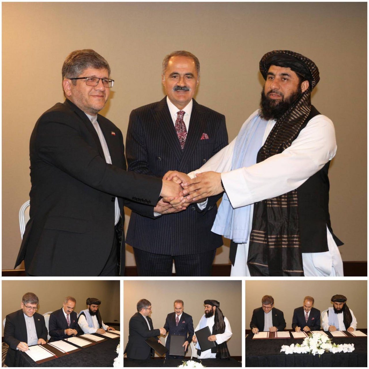 Углубление сотрудничества между Ираном Турцией и Афганистаном  Иран Турция и Афганистан подписали меморандум о взаимопонимании с целью укрепления и развития сотрудничества в сфере международных железнодорожных перевозок  Этот меморандум был подписан генеральным директором Иранских железных дорог RAI руководителем Государственных железных дорог Турции и главой Управления железных дорог Афганистана  Основная цель меморандума укрепление и развитие двустороннего и трёхстороннего сотрудничества повышение эффективности использования существующей железнодорожной инфраструктуры упрощение технических и эксплуатационных процедур на границах увеличение объёмов перевозок содействие региональной интеграции и создание стабильного железнодорожного коридора между тремя странами  Кроме того документ предусматривает обмен опытом в таких областях как развитие человеческих ресурсов ремонт и обслуживание железных дорог модернизация и эксплуатация инфраструктуры цифровизация железнодорожного транспорта распределение пропускной способности и управление движением поездов а также взаимные технические визиты руководителей и сотрудников  Стороны подтвердили намерение развивать сотрудничество и обмен мнениями по вопросам ремонта и обслуживания железных дорог развития инфраструктуры распределения пропускной способности управления движением и подготовки кадров источник фото пресс служба Железных дорог Исламской Республики Иран перевод на русский язык Фатеме Акбари отдел внешней торговли Продолжаем движение в пространствах 1520 ЕАЭС ШОС БРИКС Присоединяйтесь