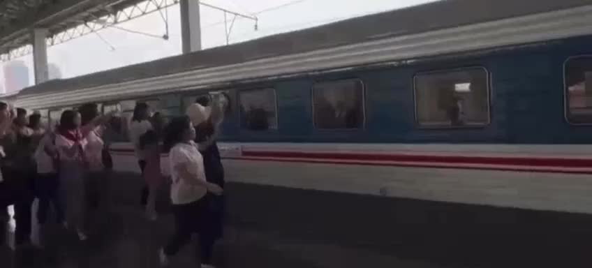 Первый поезд из Пхеньяна в Москву после пандемии отправился в путь