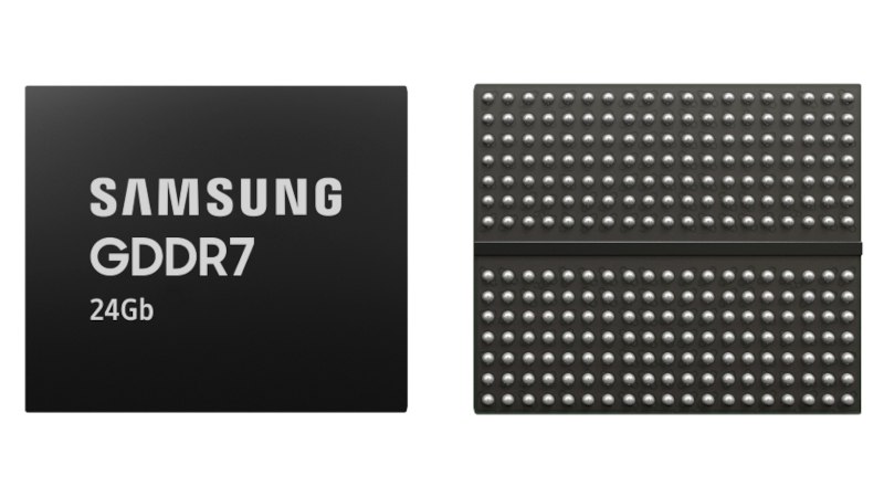 Samsung анонсировала память для RTX 5090    Это 24 Гб GDDR7 с рекордной скоростью более 40 Гбит/с, что на 25% быстрее GDDR6    Вероятно, поэтому RTX 5090 не представили этой осенью — ждали GDDR7  MaxxPC